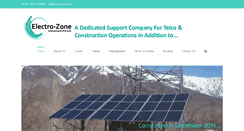 Desktop Screenshot of electrozoneintl.com